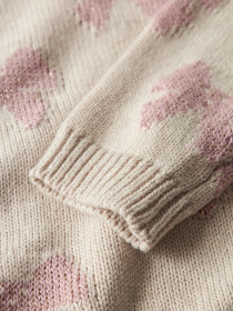 NAME IT Sløjfe Striktrøje Rekka Peyote Melange